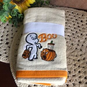 Casper The Friendly Ghost Halloween BOO Bath Hand Towels